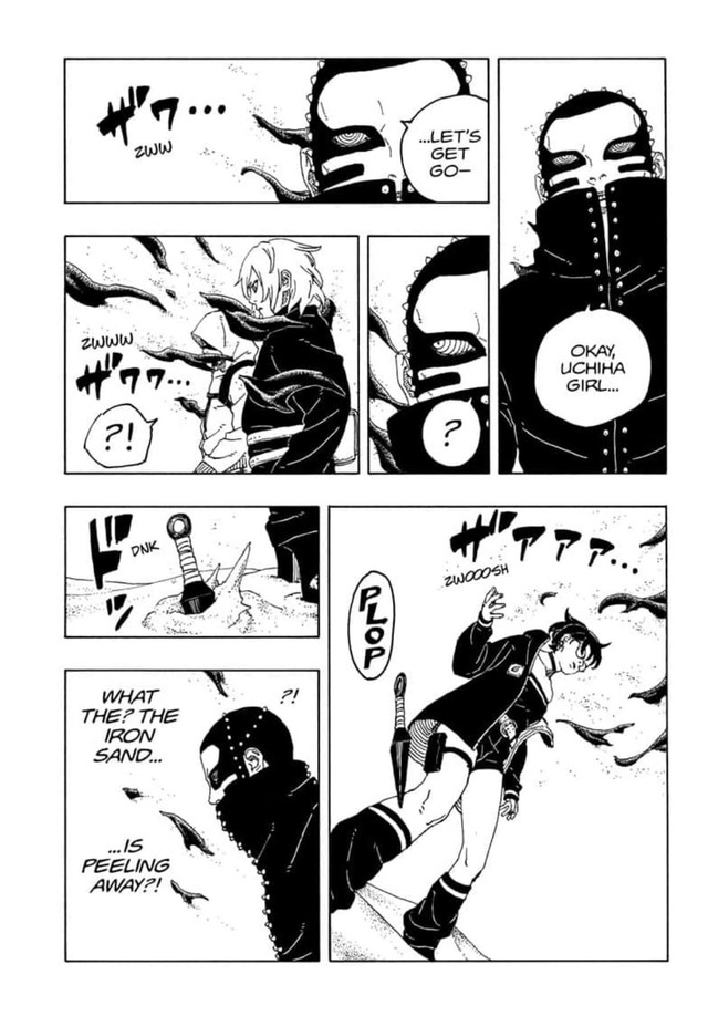 Boruto giải phóng Mangekyo Sharingan của Sarada và tiết lộ sức mạnh của nó- Ảnh 2.