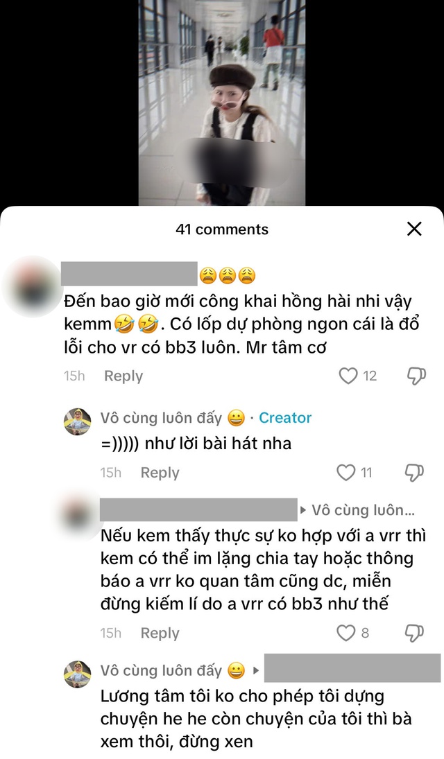 Tuyên bố của Ngọc Kem khi bị nói: Có "lốp dự phòng
ngon" nên chia tay, đổ lỗi cho ViruSs có Baby Three- Ảnh 2. Tuyên bố của Ngọc Kem khi bị nói: Có "lốp dự phòng
ngon" nên chia tay, đổ lỗi cho ViruSs có Baby Three- Ảnh 2.