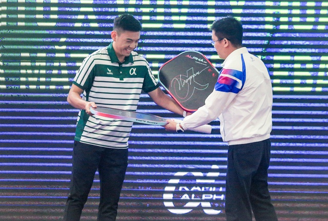 Tay vợt số1 Việt Nam Lý Hoàng Nam ra mắt vợt pickleball đặc biệt - Kamito Alpha, ghi dấu với 4 chức vô địch- Ảnh 1.