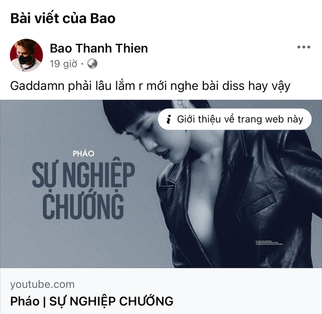 Pháo tung bài rap quá đỉnh: Đồng nghiệp thán phục, đến “ông hoàng diss người yêu cũ” cũng phải gật gù!- Ảnh 10. Pháo tung bài rap quá đỉnh: Đồng nghiệp thán phục, đến “ông hoàng diss người yêu cũ” cũng phải gật gù!- Ảnh 10.