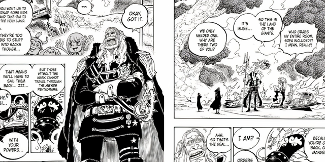 One Piece: Giải thích về trái ác quỷ Iba Iba no Mi của một Thánh kị sĩ- Ảnh 1. One Piece: Giải thích về trái ác quỷ Iba Iba no Mi của một Thánh kị sĩ- Ảnh 1.
