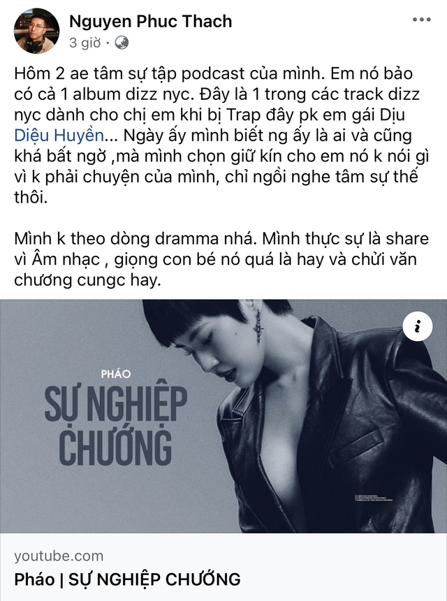 Pháo tung bài rap quá đỉnh: Đồng nghiệp thán phục, đến “ông hoàng diss người yêu cũ” cũng phải gật gù!- Ảnh 8. Pháo tung bài rap quá đỉnh: Đồng nghiệp thán phục, đến “ông hoàng diss người yêu cũ” cũng phải gật gù!- Ảnh 8.