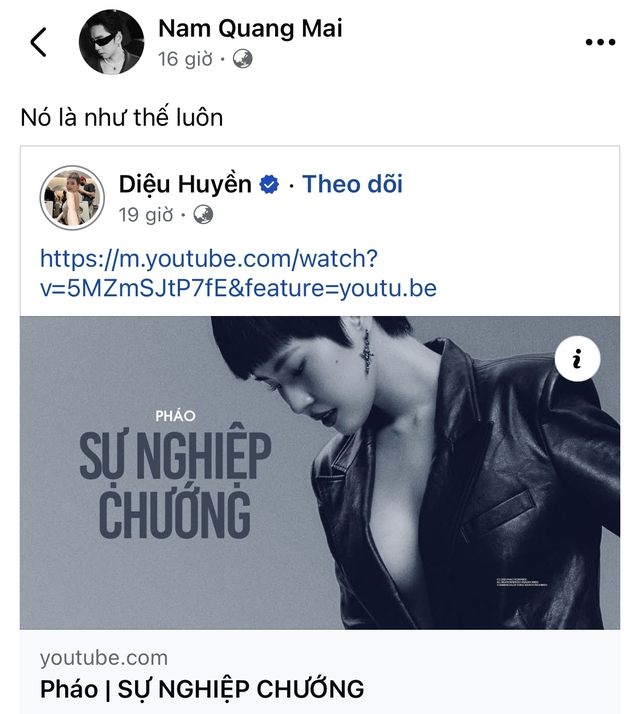Pháo tung bài rap quá đỉnh: Đồng nghiệp thán phục, đến “ông hoàng diss người yêu cũ” cũng phải gật gù!- Ảnh 6. Pháo tung bài rap quá đỉnh: Đồng nghiệp thán phục, đến “ông hoàng diss người yêu cũ” cũng phải gật gù!- Ảnh 6.