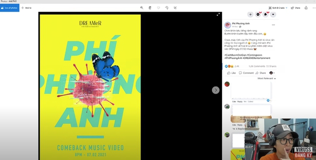Liên tục “va chạm” với loạt nghệ sĩ Vpop, đâu là lý do khiến các nội dung reaction của ViruSs gây tranh cãi?- Ảnh 11. Liên tục “va chạm” với loạt nghệ sĩ Vpop, đâu là lý do khiến các nội dung reaction của ViruSs gây tranh cãi?- Ảnh 11.