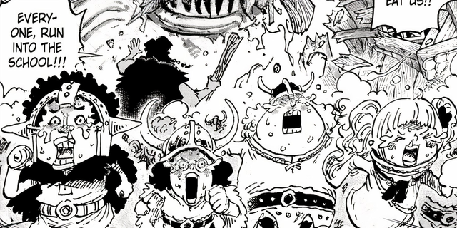 Spoil One Piece chương 1144: Người khổng lồ Elbaph chung sức tiêu diệt quái vật nỗi sợ- Ảnh 2.