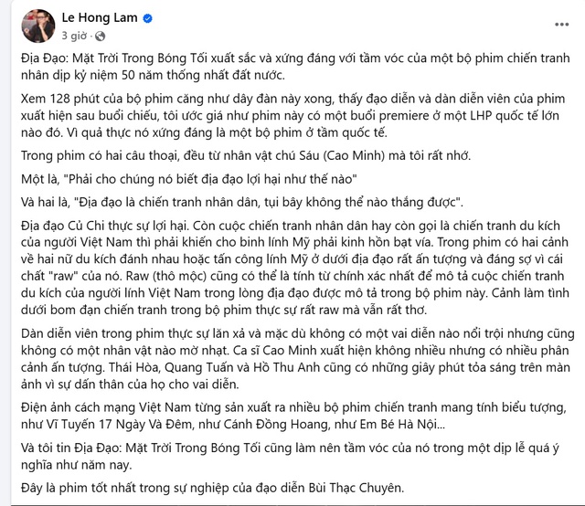 Phim Việt hay đến đau lòng gây bão MXH: Tất cả đều tuyệt đối điện ảnh, càng xem càng thấy yêu nước- Ảnh 6.