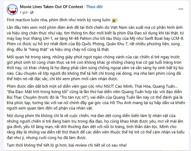 Phim Việt hay đến đau lòng gây bão MXH: Tất cả đều tuyệt đối điện ảnh, càng xem càng thấy yêu nước- Ảnh 4.