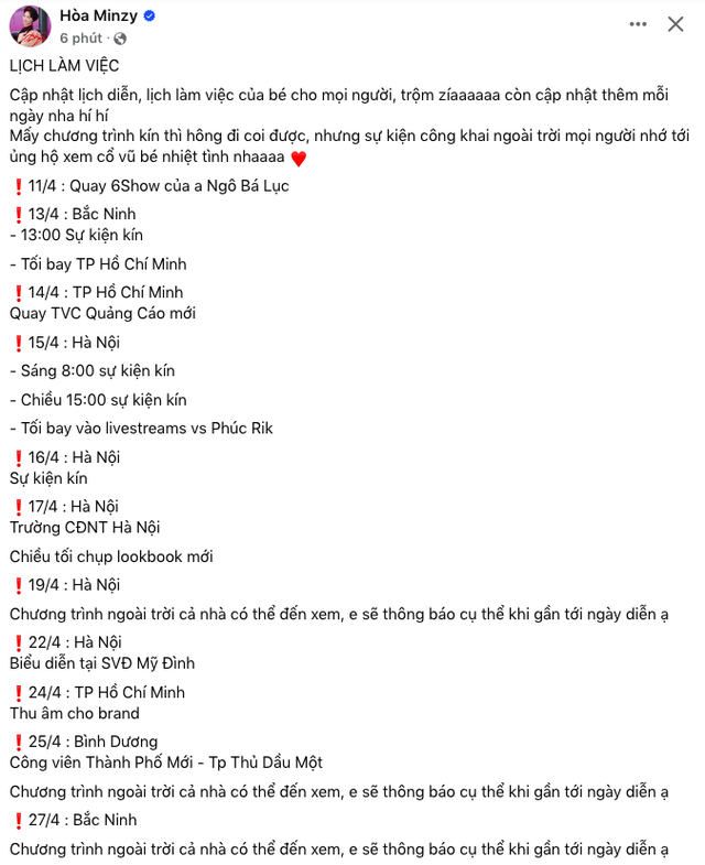 Hoà Minzy bị mạo danh nhận show chỉ với giá bằng 1/4 cát-xê, quản lý ra thông báo khẩn- Ảnh 4.