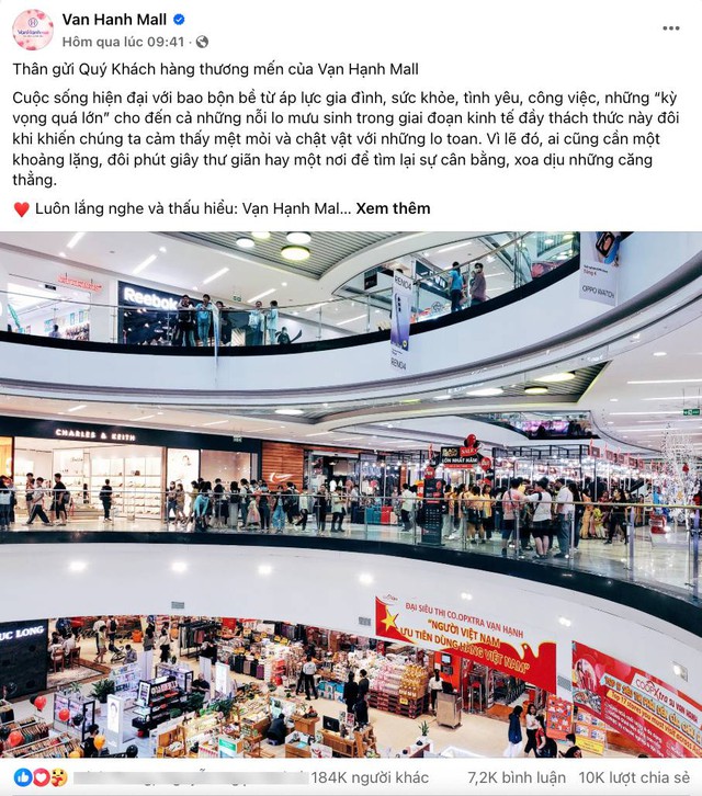 Lý do khiến Vạn Hạnh Mall "hút khách" và được giới trẻ yêu thích kể cả khi chưa có "tâm thư" gây bão- Ảnh 4. Lý do khiến Vạn Hạnh Mall "hút khách" và được giới trẻ yêu thích kể cả khi chưa có "tâm thư" gây bão- Ảnh 4.