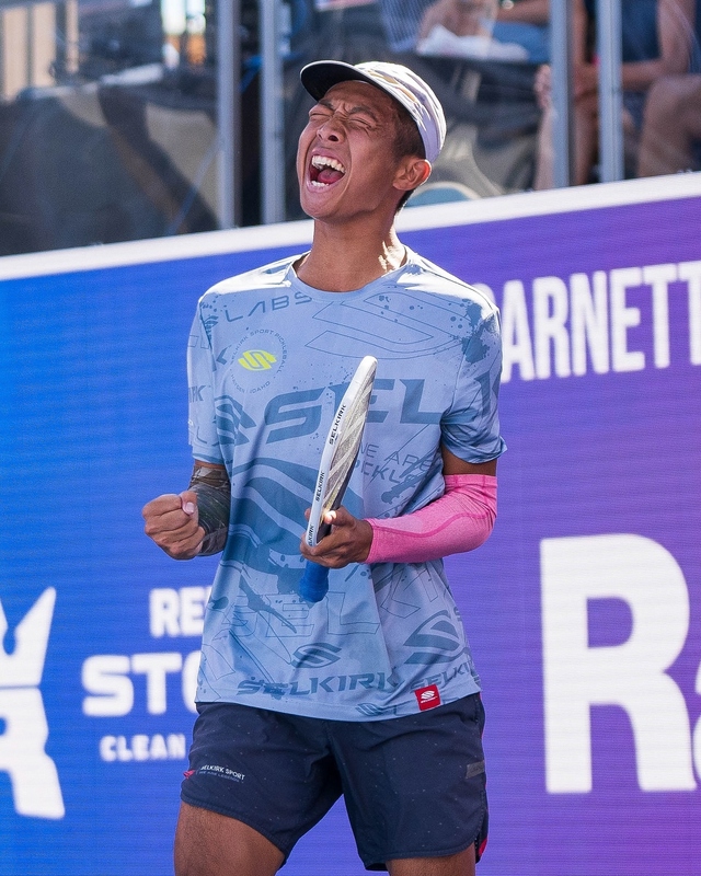 Hé lộ bí quyết ẩn sau màn thăng tiến không tưởng của Quang Dương tại pickleball: Tập hiệu quả, mặc kệ gièm pha- Ảnh 2.