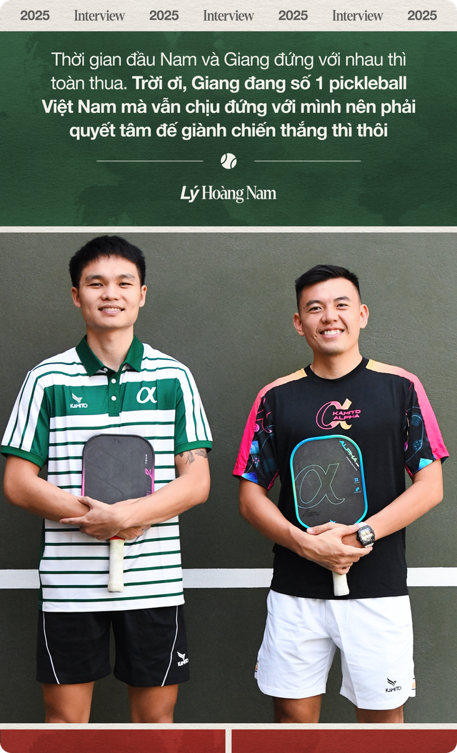 Lý Hoàng Nam –Trịnh Linh Giang:“Chúng tôi thua nhiều đến nỗi chẳng thèm nhìn mặt nhau rồi cùng bước lên bục số 1 Việt Nam”- Ảnh 4.