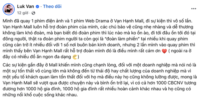 Lời hồi đáp của khách hàng gửi đến Vạn Hạnh Mall sau những khoảng lặng không ai mong muốn- Ảnh 2.