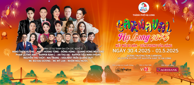 Carnaval Hạ Long 2025: Đằng sau hậu trường chuẩn bị cho một mùa lễ hội bùng nổ- Ảnh 1. Carnaval Hạ Long 2025: Đằng sau hậu trường chuẩn bị cho một mùa lễ hội bùng nổ- Ảnh 1.