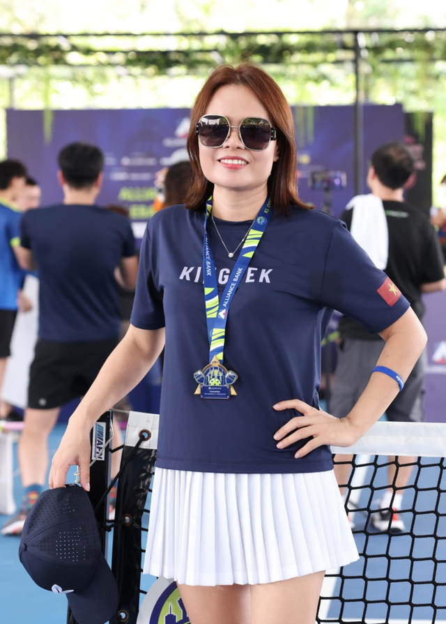 Nữ doanh nhân Việt lên ngôi nghẹt thở tại giải pickleball quốc tế Malaysia- Ảnh 2.