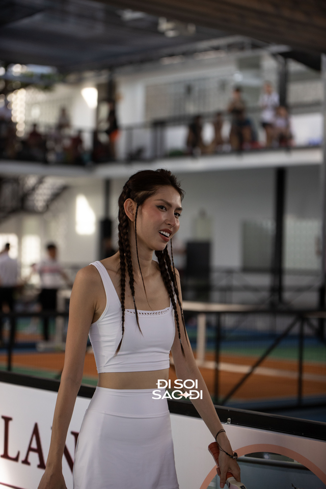 Hiền Hồ lộ nhan sắc thật trên sân pickleball, học trò và tình cũ Hương Giang trực tiếp đối đầu- Ảnh 14.