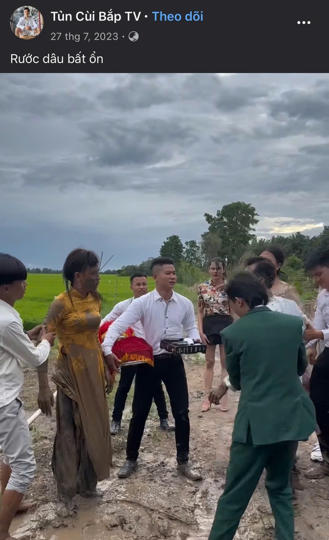 Xuất hiện clip bố mẹ chú rể xô xát trên đường đi rước dâu: Thực hư thế nào?- Ảnh 1.