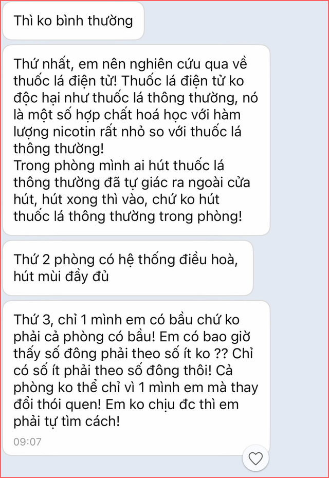 Hội mẹ bầu công sở gay gắt vụ đồng nghiệp "hút pod": Nếu không răn đe người hút thuốc thì công ty quá tệ!- Ảnh 1. Hội mẹ bầu công sở gay gắt vụ đồng nghiệp "hút pod": Nếu không răn đe người hút thuốc thì công ty quá tệ!- Ảnh 1.