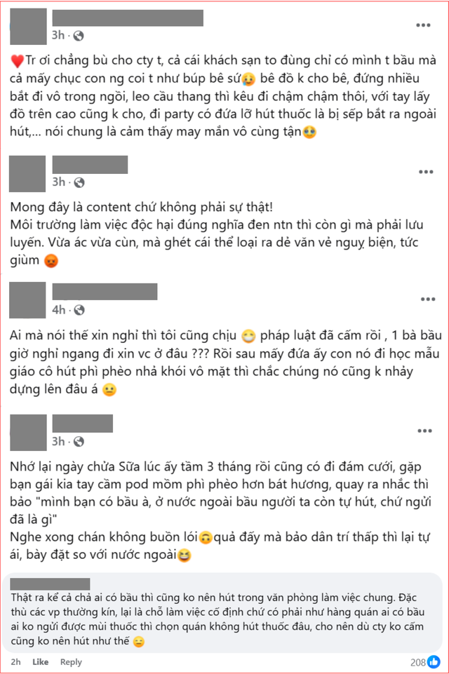 Hội mẹ bầu công sở gay gắt vụ đồng nghiệp "hút pod": Nếu không răn đe người hút thuốc thì công ty quá tệ!- Ảnh 3. Hội mẹ bầu công sở gay gắt vụ đồng nghiệp "hút pod": Nếu không răn đe người hút thuốc thì công ty quá tệ!- Ảnh 3.