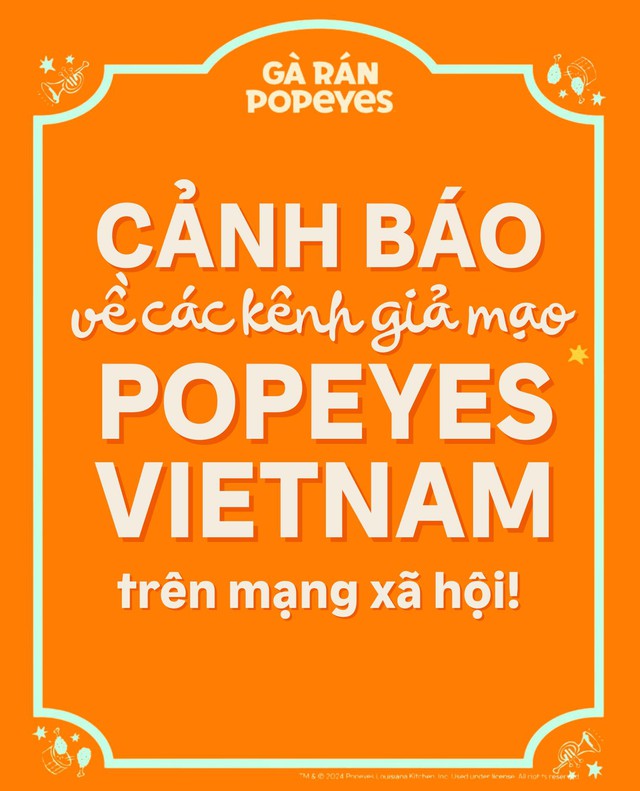 Thêm 1 hãng gà rán phải lên tiếng vì tình trạng giả mạo, mong khách hàng làm ngay việc này- Ảnh 1. Thêm 1 hãng gà rán phải lên tiếng vì tình trạng giả mạo, mong khách hàng làm ngay việc này- Ảnh 1.