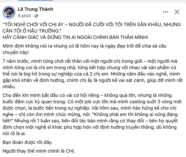 Nữ ca sĩ comeback sau 3 năm ở ẩn bị bóc phốt “đâm sau lưng” đồng nghiệp, loạt sao và netizen sốc toàn tập- Ảnh 2.