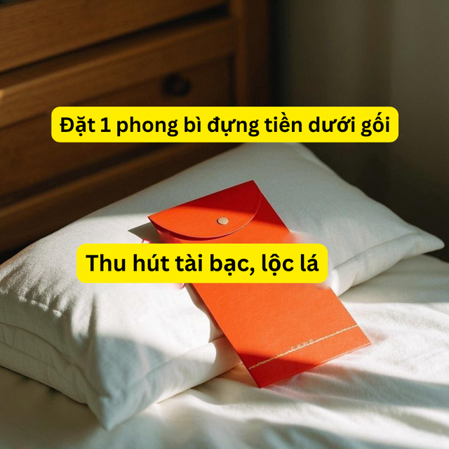 Đặt 3 thứ này dưới gối, tiền tài tự đến không cần tìm- Ảnh 2. Đặt 3 thứ này dưới gối, tiền tài tự đến không cần tìm- Ảnh 2.