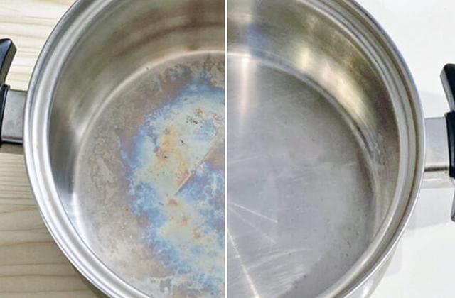 Rửa sạch đến mấy nồi chảo inox vẫn loang lổ vệt "cầu vồng" - Sự thật khiến ai cũng bất ngờ!- Ảnh 1. Rửa sạch đến mấy nồi chảo inox vẫn loang lổ vệt "cầu vồng" - Sự thật khiến ai cũng bất ngờ!- Ảnh 1.