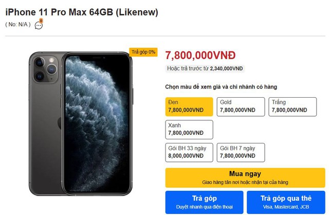 Giá nhiều mẫu iPhone cũ giảm mạnh, chỉ 7,8 triệu đồng là mua được iPhone 11 Pro Max- Ảnh 2.