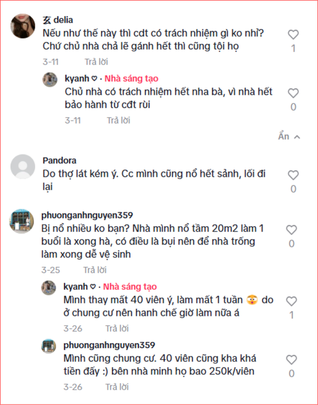 Cô gái hốt hoảng bỏ chạy lúc 2h sáng vì... sàn nhà bỗng nhiên "nổ đùm đụp": Chuyện không hy hữu ở chung cư- Ảnh 4. Cô gái hốt hoảng bỏ chạy lúc 2h sáng vì... sàn nhà bỗng nhiên "nổ đùm đụp": Chuyện không hy hữu ở chung cư- Ảnh 4.