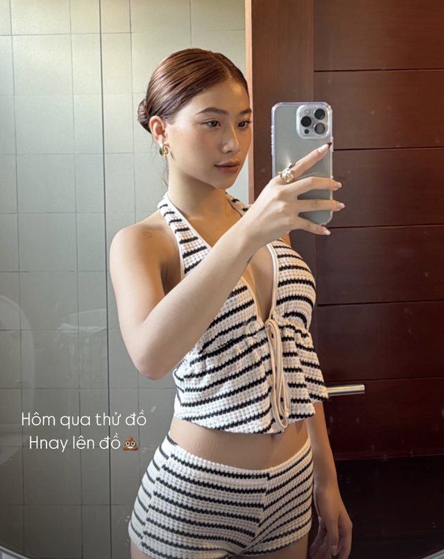 Louis Phạm chuẩn "hot girl mùa hè" trong từng khung hình, ghét mấy cũng không chê được nhan sắc, vóc dáng!- Ảnh 11.