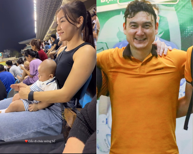 Yến Xuân gây sốt với bóng lưng "toả hào quang" hậu sinh con, "cam thường" check nhan sắc trên sân bóng vẫn đẹp vô đối!- Ảnh 1.