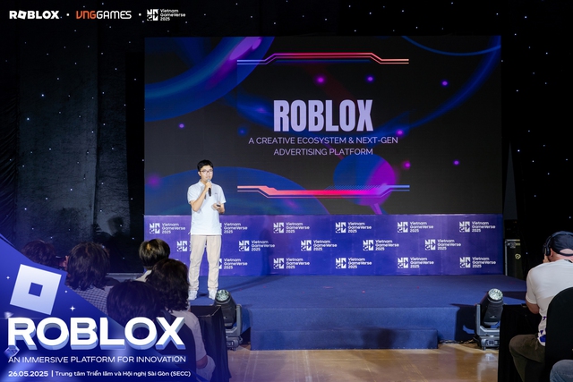 "Roblox: An Immersive Platform for Innovation” - Sự kiện công nghệ đáng chú ý tại GameVerse 2025- Ảnh 1.