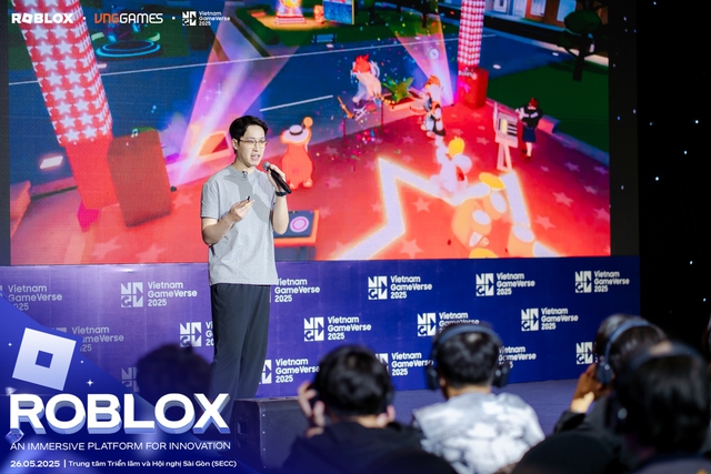"Roblox: An Immersive Platform for Innovation” - Sự kiện công nghệ đáng chú ý tại GameVerse 2025- Ảnh 2.