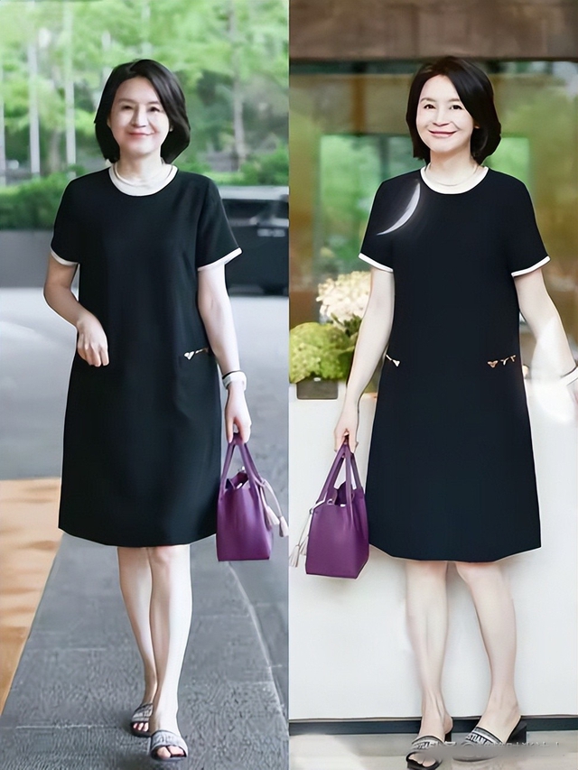 Vì sao phụ nữ sau 50 tuổi mặc váy dài qua gối lại trông sang hơn?- Ảnh 5.