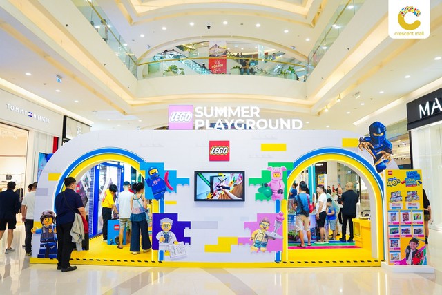 Khám phá sân chơi sáng tạo LEGO Playground tại Crescent Mall- Ảnh 2.