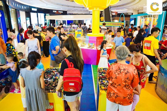 Khám phá sân chơi sáng tạo LEGO Playground tại Crescent Mall- Ảnh 3.