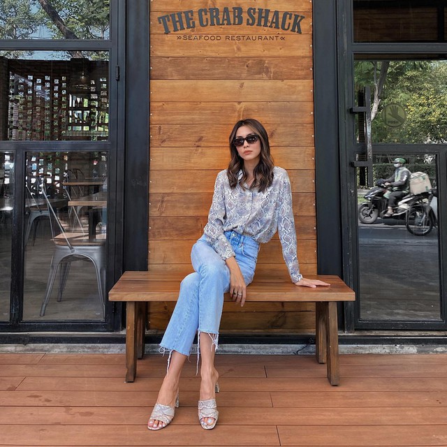 Mặc đồ họa tiết điệu nghệ như Tăng Thanh Hà: Vẻ ngoài rất nổi bật nhưng cũng đầy sang trọng- Ảnh 8.