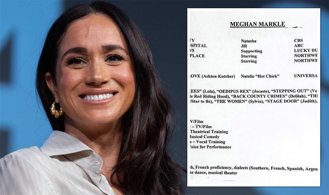 CV cũ của Meghan Markle bất ngờ gây sốt: Từng đóng vai "cô gái nóng bỏng" và vật lộn với tủ đồ trong... phòng tắm- Ảnh 1.