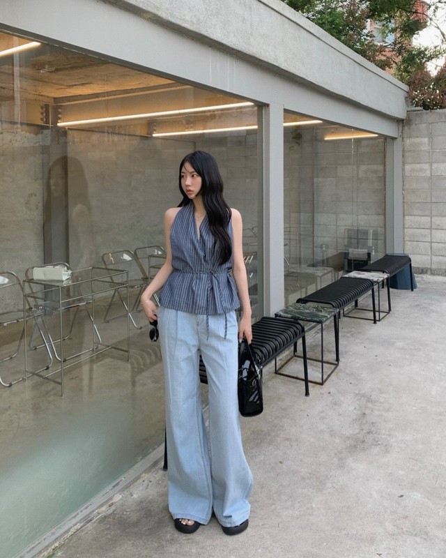 Mặc trang phục denim theo 9 cách này trong mùa hè là sành điệu và sang chảnh nhất- Ảnh 6.