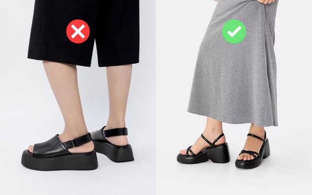 4 mẫu sandal khiến chân trông ngắn một mẩu, hội chiều cao khiêm tốn nên né xa- Ảnh 3. 4 mẫu sandal khiến chân trông ngắn một mẩu, hội chiều cao khiêm tốn nên né xa- Ảnh 3.