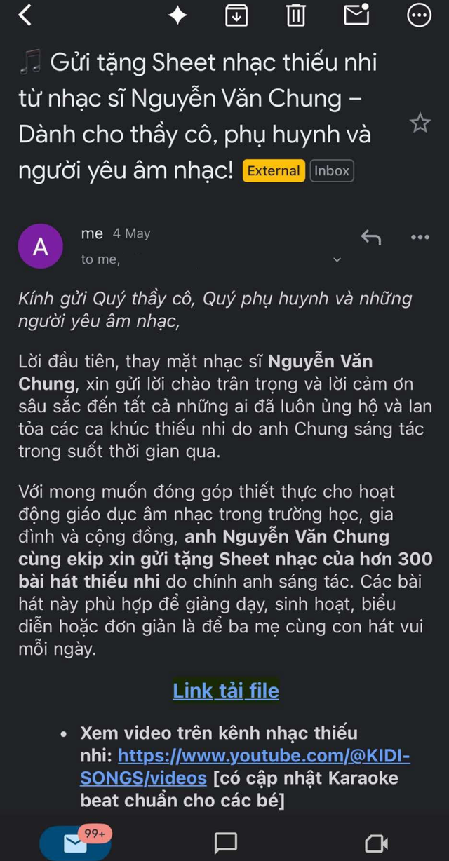 “Cha đẻ” hit 3,1 tỷ view tặng 300 bài nhạc thiếu nhi cho 7000 thầy cô giáo, lý do đằng sau ai cũng cảm động- Ảnh 1.