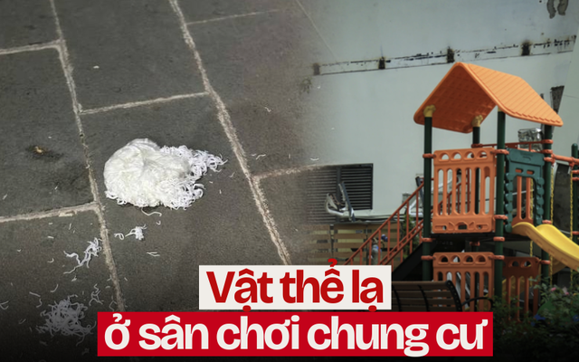 Đang đi dạo ở sân chung cư bị bịch bún rơi trúng người, mẹ bỉm hoảng hồn nhưng vẫn tự nhủ "còn may chán!"- Ảnh 1.