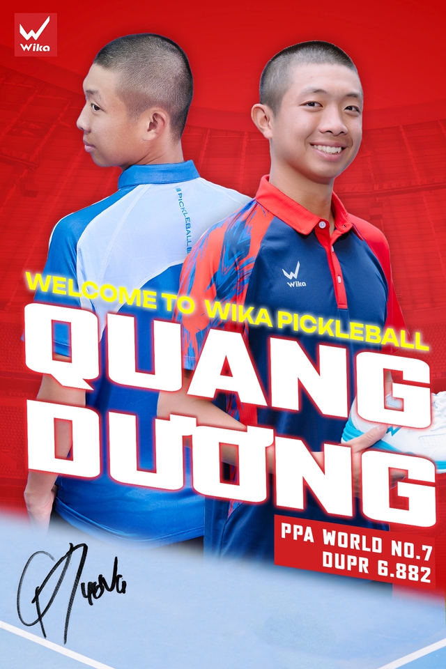 Thần đồng pickleball Quang Dương có bước ngoặt lớn tại Việt Nam- Ảnh 1.