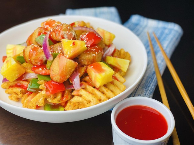 Biến tấu khoai tây Mỹ thành món ngon bổ dưỡng cho bữa ăn gia đình- Ảnh 2. Biến tấu khoai tây Mỹ thành món ngon bổ dưỡng cho bữa ăn gia đình- Ảnh 2.