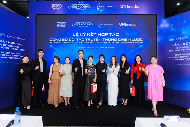 Công bố đối tác truyền thông chiến lược của Miss Cosmo Vietnam 2025
- Ảnh 1. Công bố đối tác truyền thông chiến lược của Miss Cosmo Vietnam 2025
- Ảnh 1.