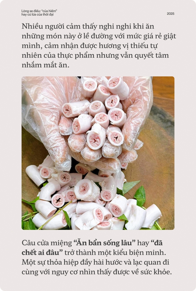 Lòng se điếu - cú lừa ẩm thực của thời đại- Ảnh 4. Lòng se điếu - cú lừa ẩm thực của thời đại- Ảnh 4.