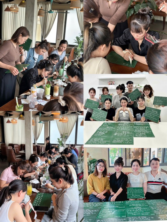 Cô gái 9x chinh phục người xem bằng những dòng chữ ngọt ngào trên bánh- Ảnh 5. Cô gái 9x chinh phục người xem bằng những dòng chữ ngọt ngào trên bánh- Ảnh 5.