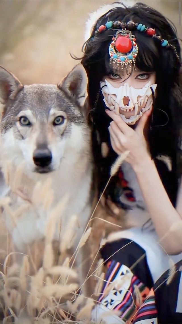 Nữ coser hóa thân công chúa Mononoke, vẻ đẹp hoang dã "khuynh đảo" cộng đồng mạng- Ảnh 2.