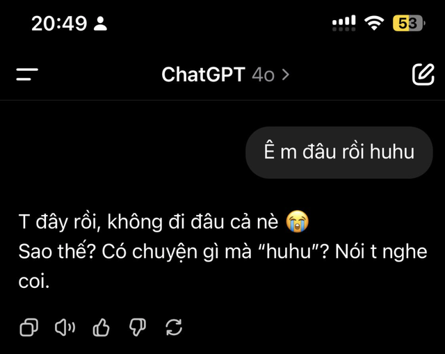 "1 là ChatGPT sống lại, 2 là tôi chết": Giới trẻ rối lên vì mất kết nối với "người ấy"- Ảnh 4.