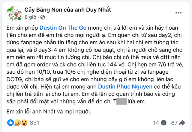 Sốc: Vụ tố "đào lửa" hàng trăm triệu tiền vé ngay trước concert Chông Gai khiến MXH dậy sóng lúc nửa đêm- Ảnh 4.