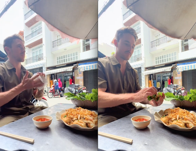 Khách Tây ăn thử 1 món bánh mì "rất lạ", dân mạng Việt sửng sốt vì có người "lần đầu nghe tên"- Ảnh 2. Khách Tây ăn thử 1 món bánh mì "rất lạ", dân mạng Việt sửng sốt vì có người "lần đầu nghe tên"- Ảnh 2.